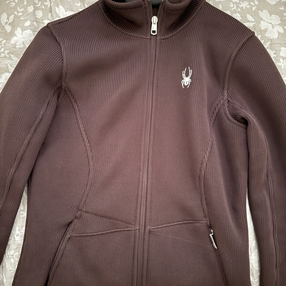 Spyder Women's Dark Brown Ski Jacket